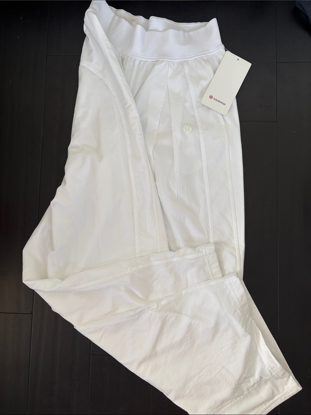 lululemon athletica Women’s Lightweight Tennis Mid-Rise Track Pant in White